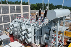 Images of power grid expansion projects